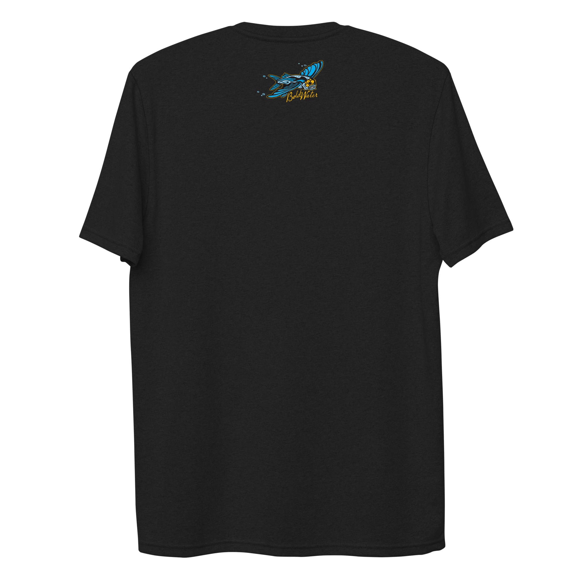 unisex-recycled-t-shirt-black-back-62e2ae0a55159.jpg Black unisex recycled t-shirt with BoldWater graphic design on back