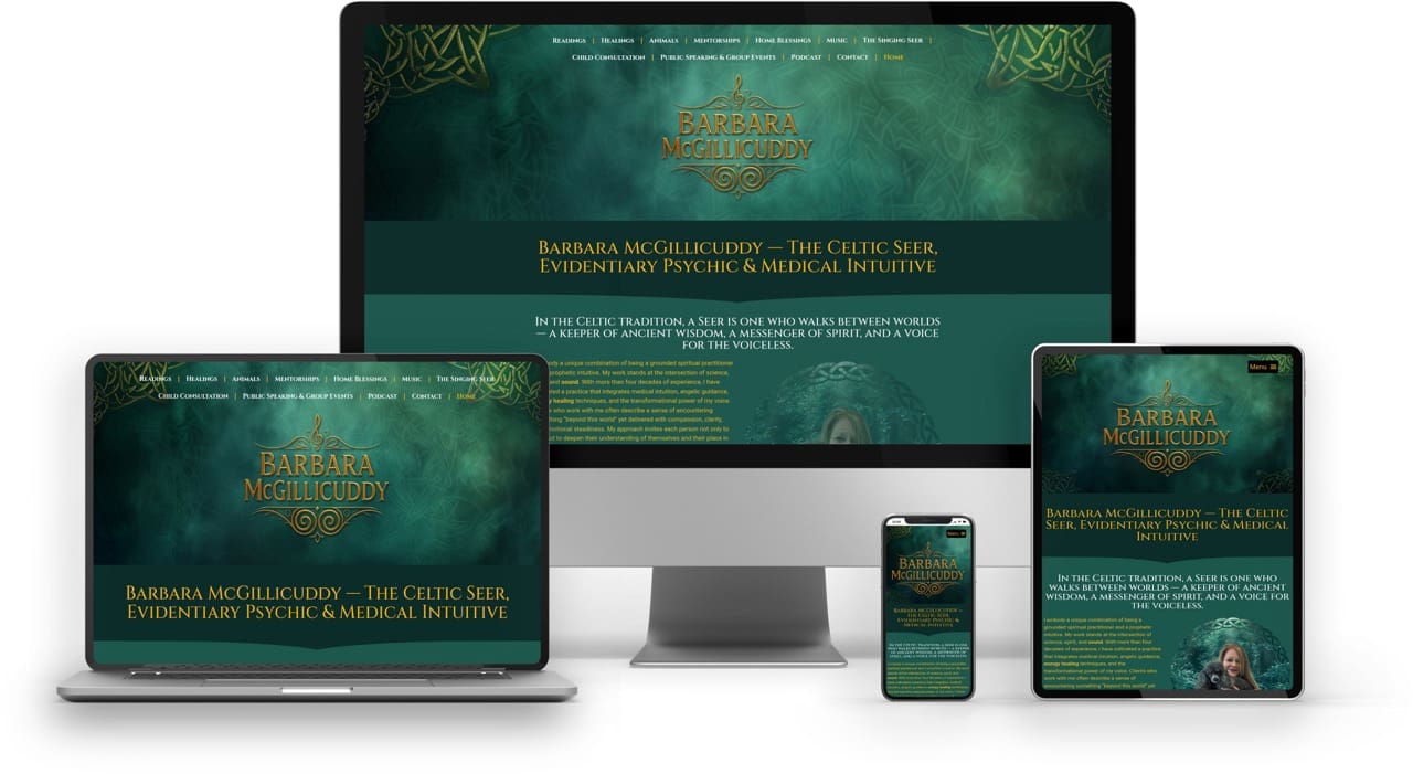 Custom website design for fishing and boating businesses showcasing BoldWater's web development expertise.